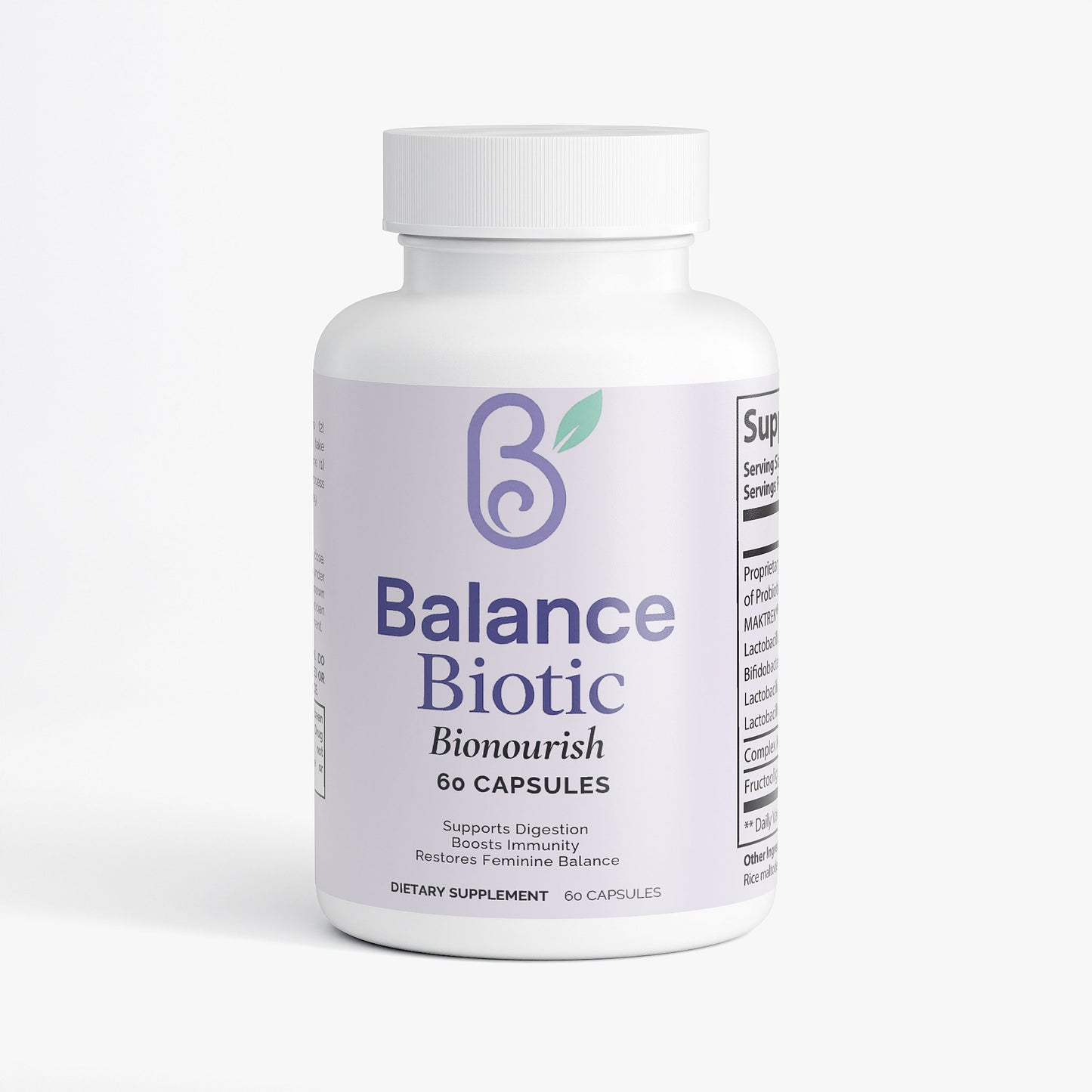 BalanceBiotic™ – Probiotic + Prebiotic Formula
