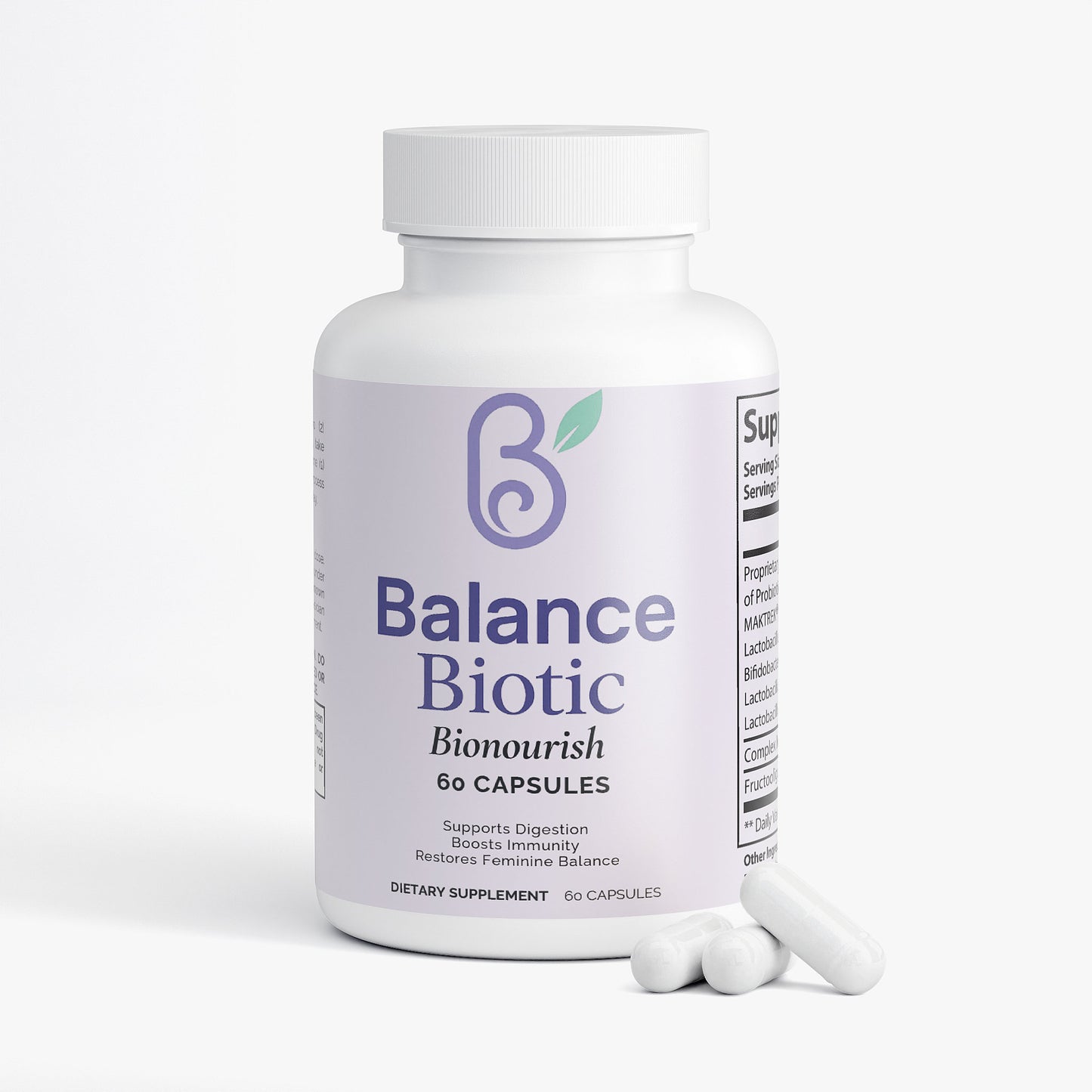 BalanceBiotic™ – Probiotic + Prebiotic Formula
